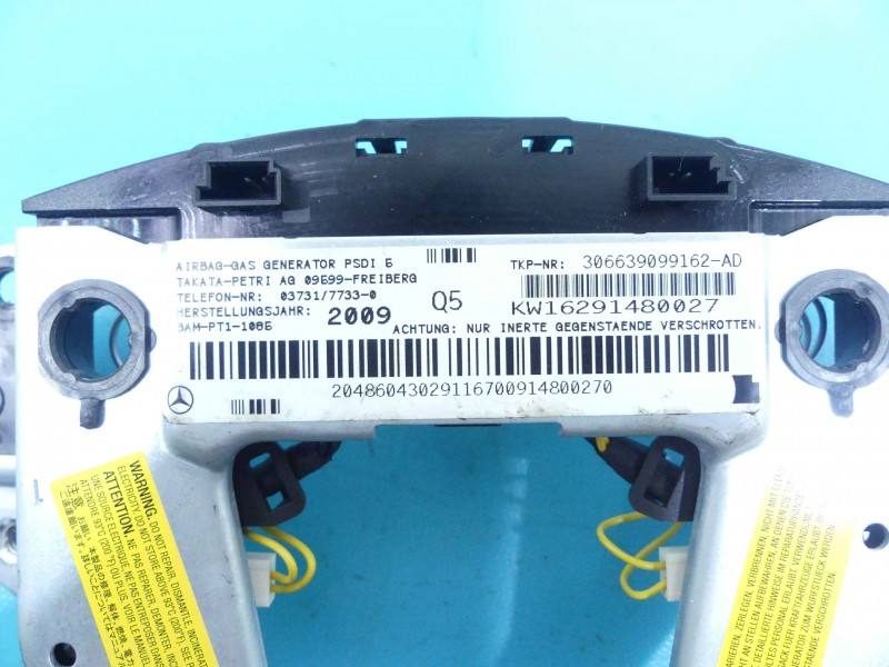 Кнопки керма мультируль Mercedes C W204 A2048210051 — фото деталі 9