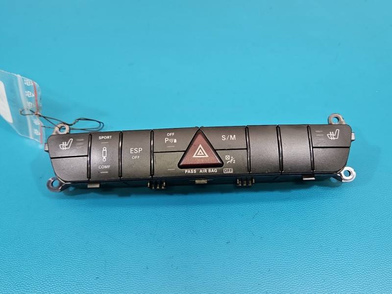 Перемикач кнопка Mercedes ML W164 A1648700551 — фото деталі 2