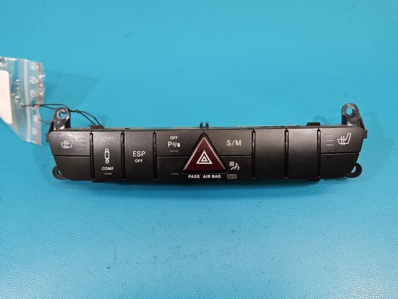 Перемикач кнопка Mercedes ML W164 A1648700551 — фото деталі 3