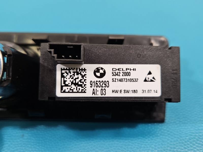 Переключатель кнопка BMW X3 F25 9163293 — фото детали 6