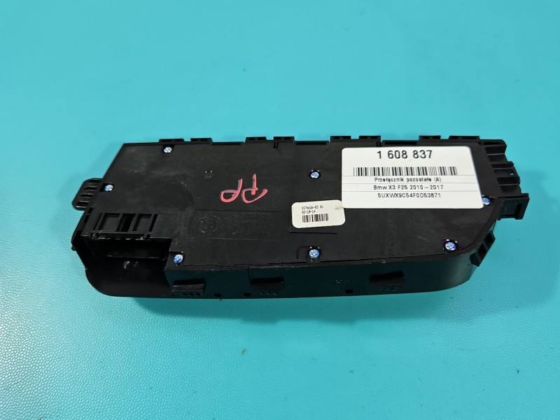 Перемикач кнопка BMW X3 F25 9276626 — фото деталі 4