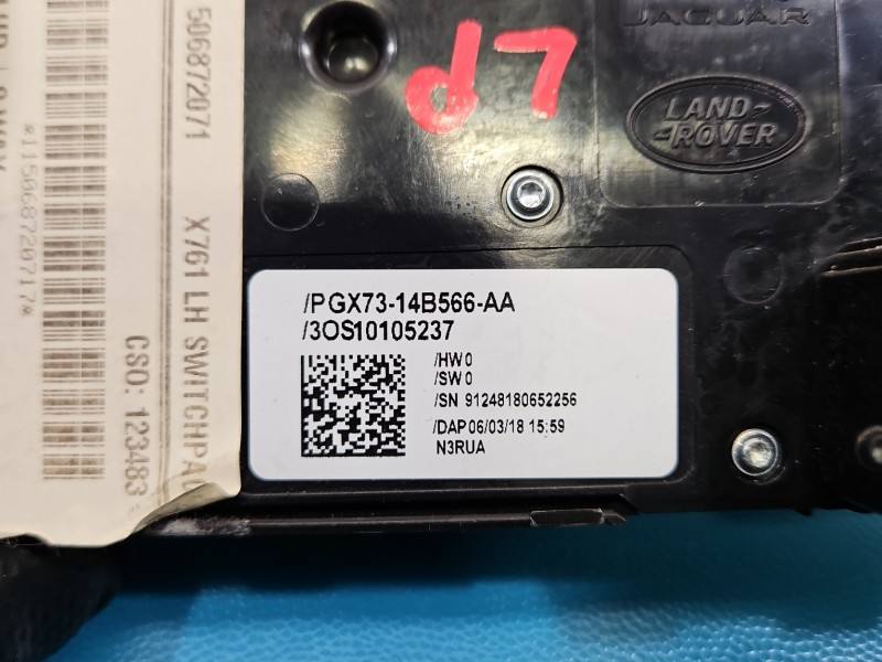 Переключатель кнопка Jaguar F Pace PGX73-14B566-AA — фото детали 4