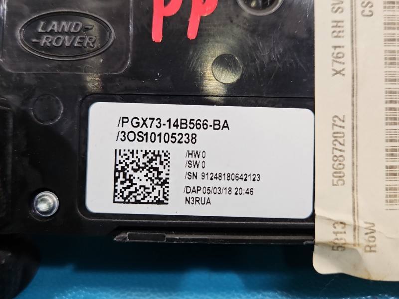 Переключатель кнопка Jaguar F Pace GX73-14B566-BA — фото детали 4