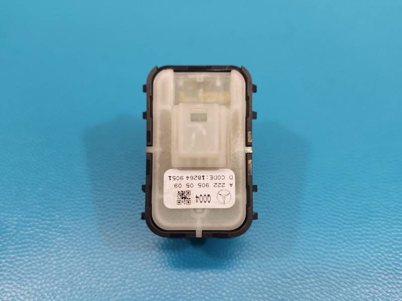 Переключатель кнопка Mercedes S W222 A2229050509 — фото детали 5