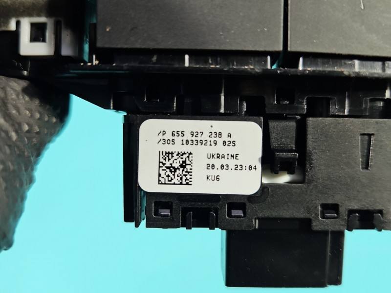 Перемикач кнопка Skoda Scala 655927238A — фото деталі 5
