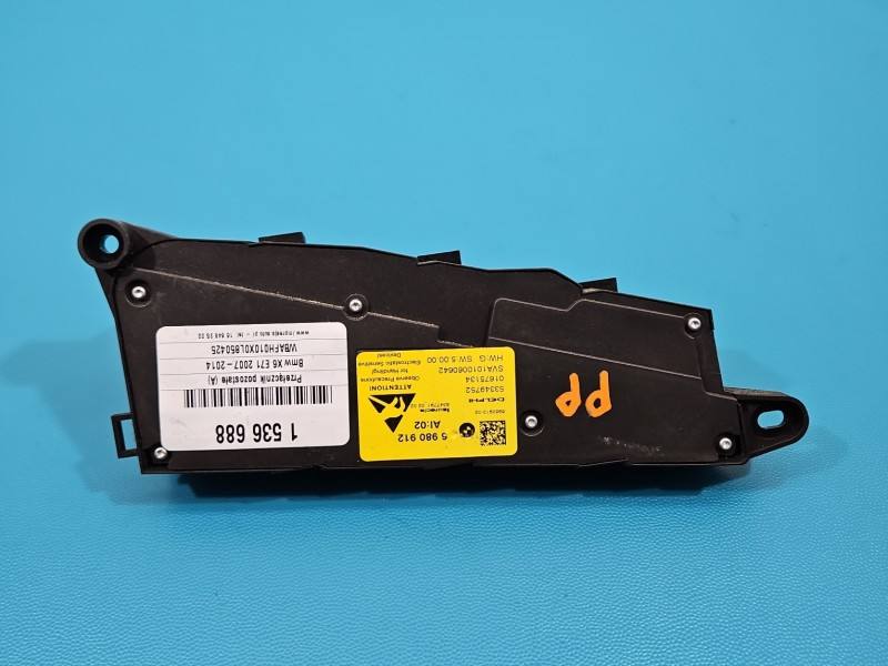 Перемикач кнопка BMW X6 6980912 — фото деталі 3
