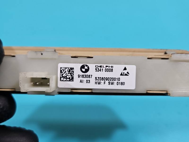 Перемикач кнопка BMW 7 F01 9163087 — фото деталі 6