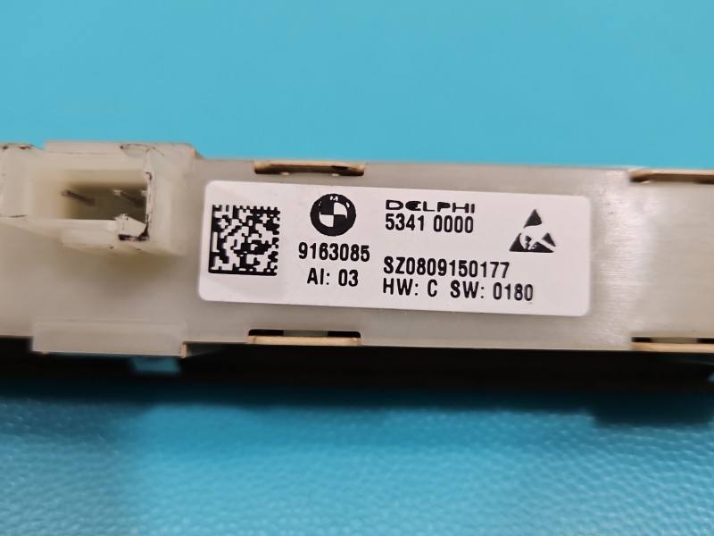 Перемикач кнопка BMW 7 F01 9163085 — фото деталі 6