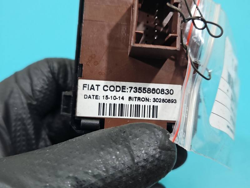 Переключатель кнопка Citroen Jumper 7355800830 — фото детали 4
