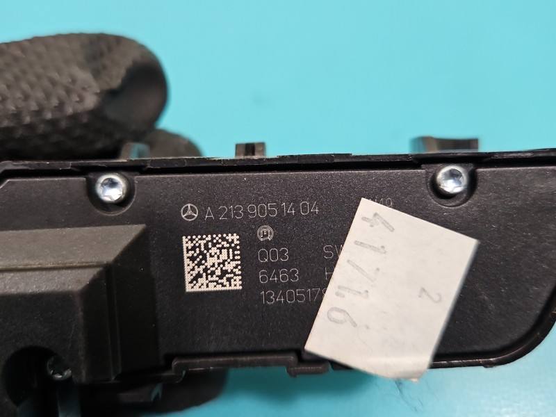 Перемикач кнопка Mercedes E W213 A2139051404 — фото деталі 4