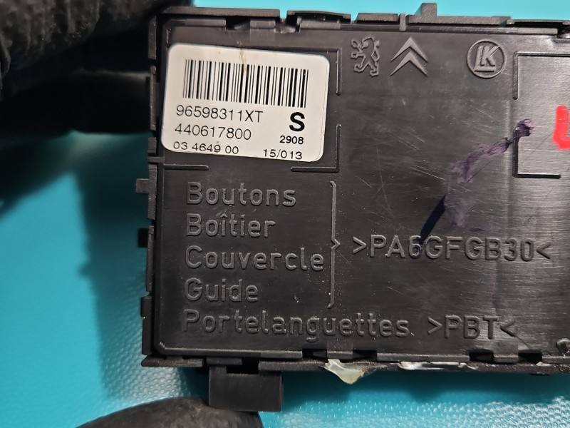 Переключатель кнопка Citroen C4 96598311XT — фото детали 4