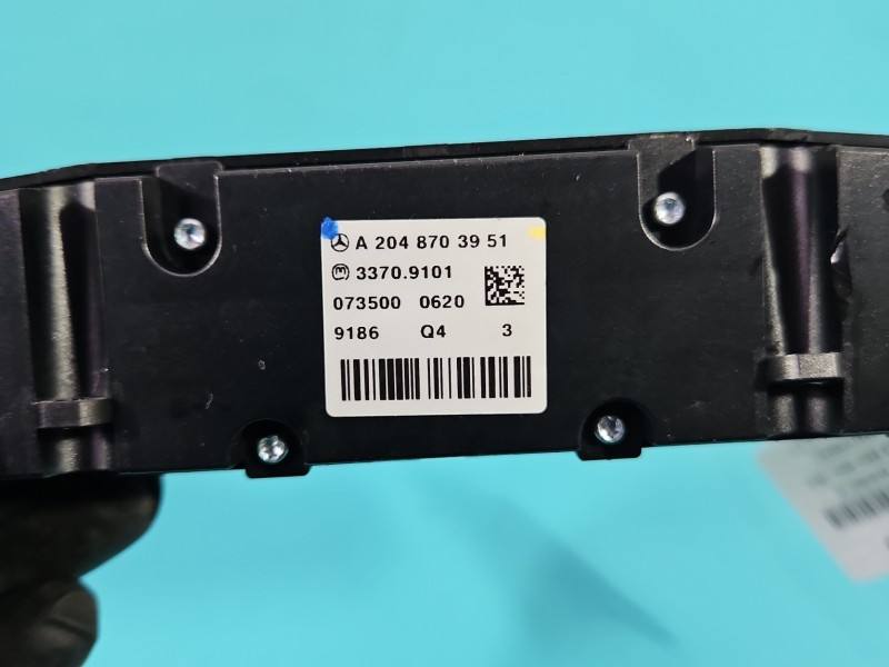 Переключатель кнопка Mercedes GLK X204 A2048703951 — фото детали 7