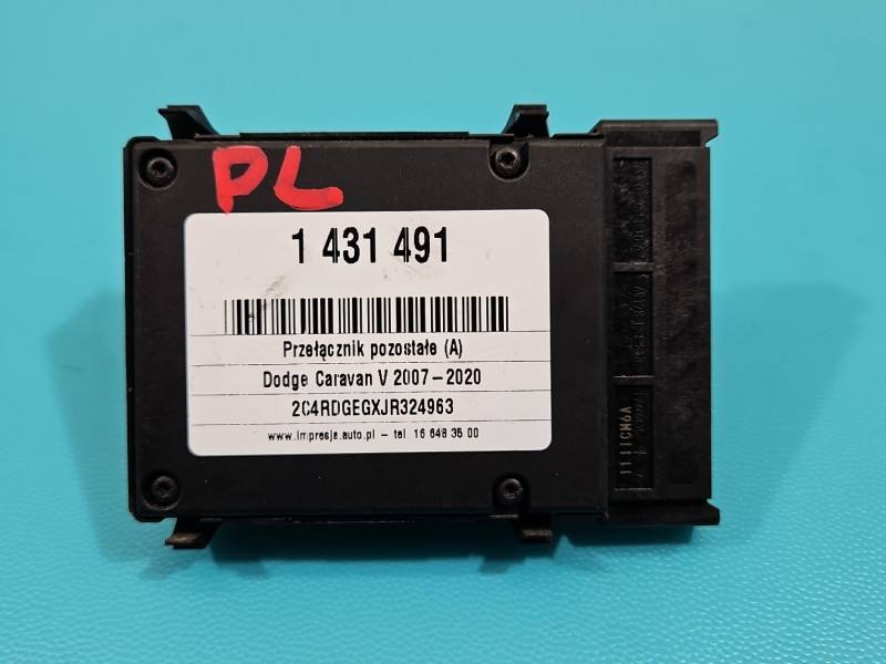 Перемикач кнопка Dodge Caravan 68233979AA — фото деталі 5