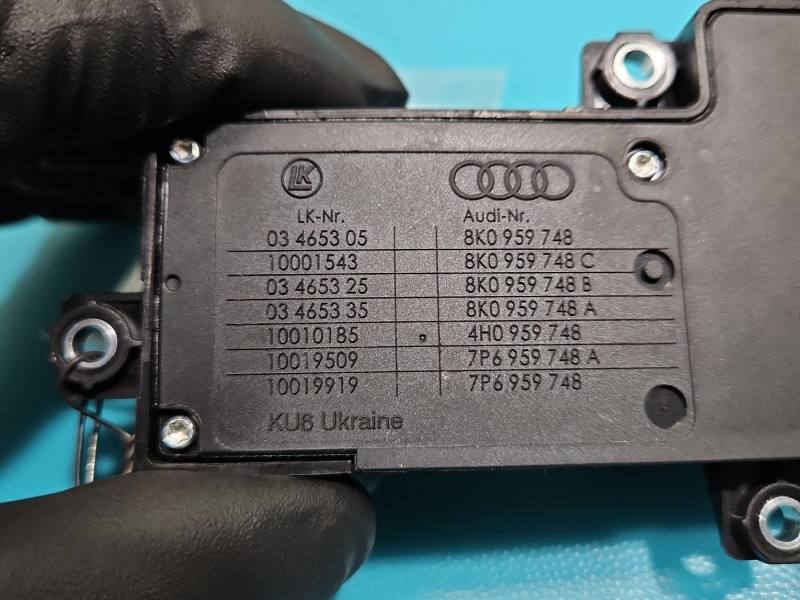 Перемикач кнопка Audi A8 D4 4H0959748 — фото деталі 7