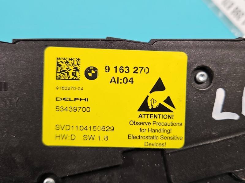 Перемикач кнопка BMW 5 F10 53439700 — фото деталі 4
