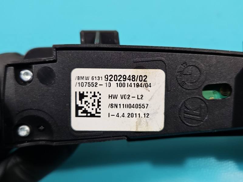 Перемикач кнопка BMW 5 F10 9202948/02 — фото деталі 4