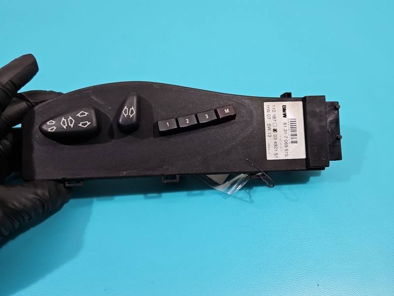 Переключатель кнопка BMW X5 E53 7069615 — фото детали 2