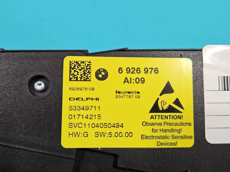 Перемикач кнопка BMW X5 E70 6926976 — фото деталі 4