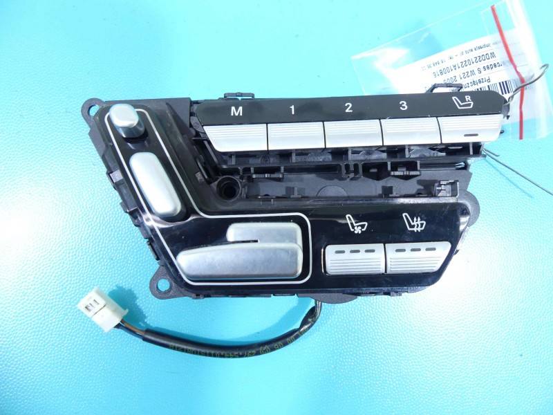 Перемикач кнопка Mercedes S W221 A2218707651 — фото деталі 2