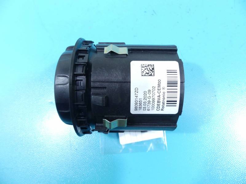 Переключатель кнопка Toyota Proace City 98093147ZD — фото детали 3