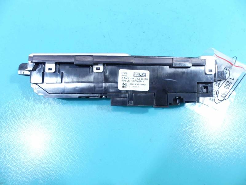 Переключатель кнопка BMW 7 G11 9398274 — фото детали 6