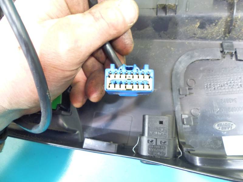 Переключатель кнопка Land Rover Freelander 6H5214A701EAW — фото детали 6