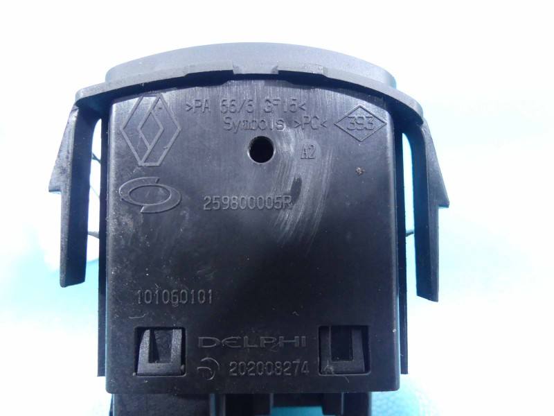 Перемикач кнопка Renault Latitude 259800005R — фото деталі 4