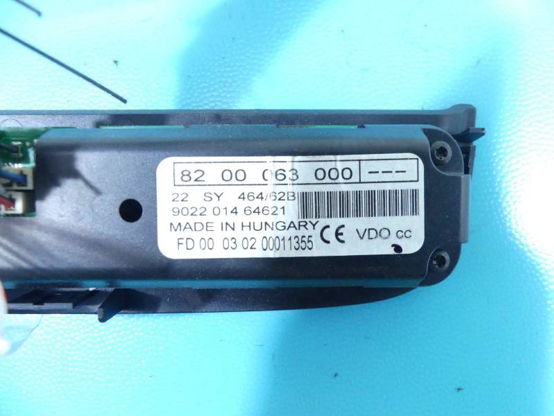 Переключатель кнопка Renault Scenic 1 8200063000 — фото детали 3