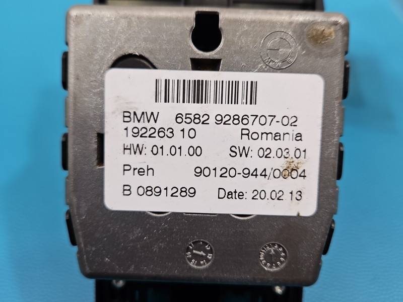 Перемикач радіо навігації BMW 6 F06 9286707 — фото деталі 5