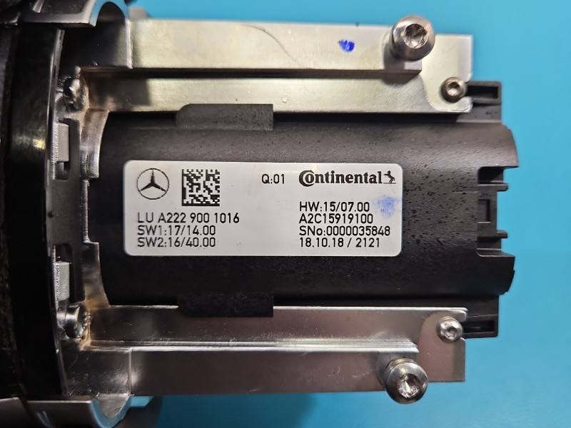 Перемикач радіо навігації Mercedes S W222 A2229001016 — фото деталі 5