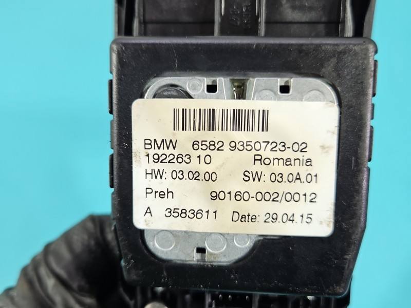 Перемикач радіо навігації BMW X5 F15 9350723 — фото деталі 6