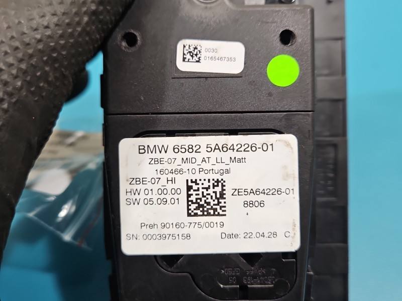 Переключатель радио навигации BMW IX3 G08 5A64226 — фото детали 6