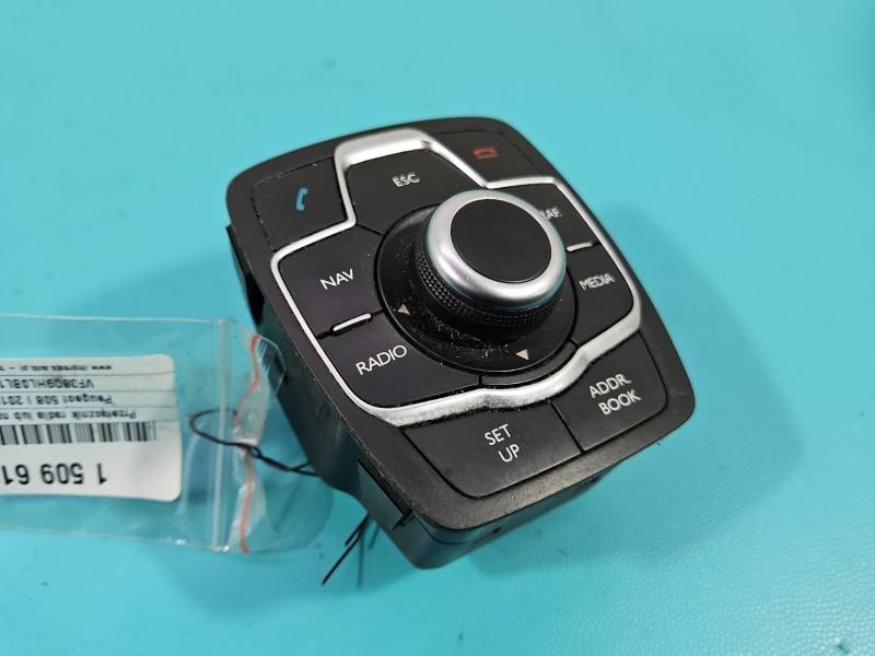 Переключатель радио навигации Peugeot 508 9665668380