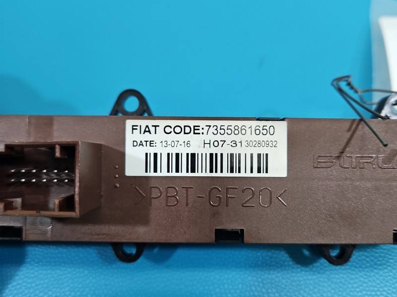 Переключатель кнопка Fiat Ducato 7355861650 — фото детали 6