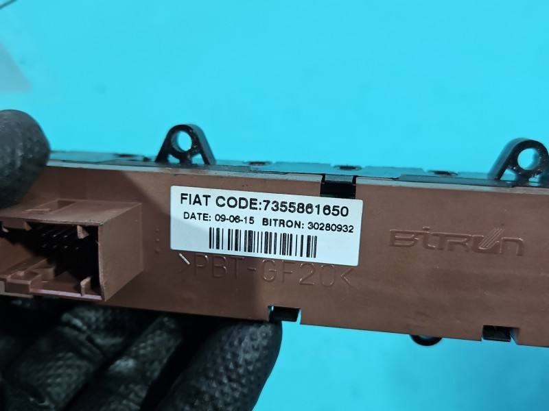Переключатель кнопка Fiat Ducato 7355861650 — фото детали 5