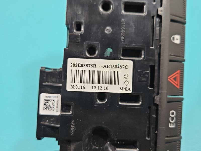 Переключатель кнопка Renault Clio 283E83876R — фото детали 4