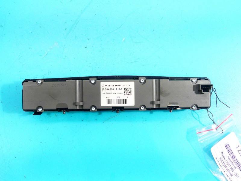 Перемикач кнопка Mercedes E W212 A2129052401 — фото деталі 4