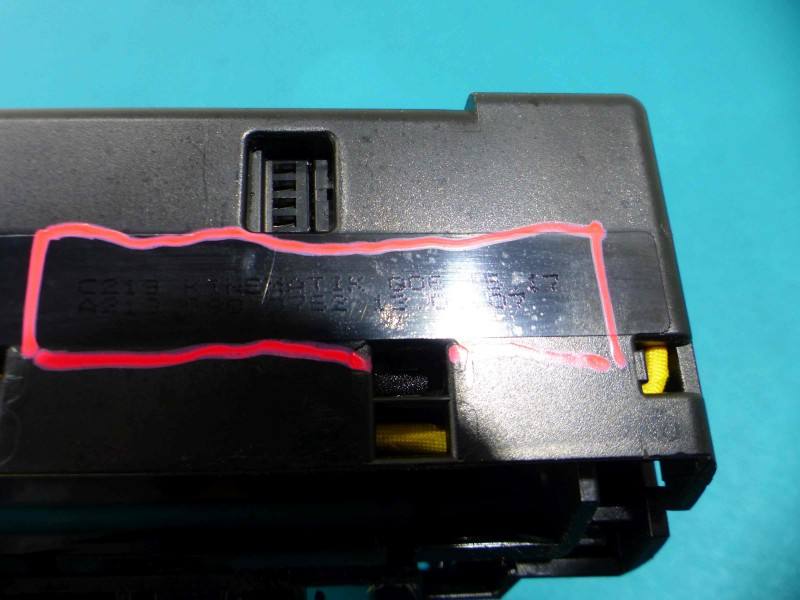 Перемикач кнопка Mercedes CLS C219 A2196800752 — фото деталі 5