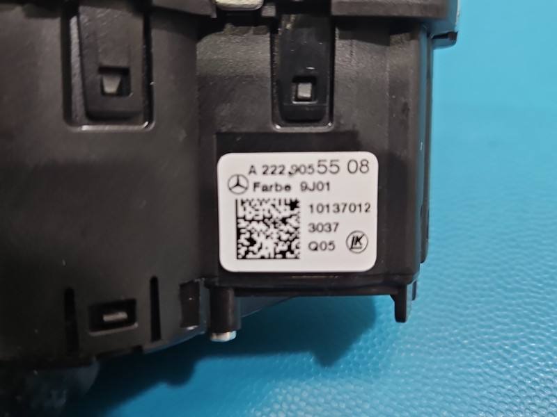 Переключатель кнопка Mercedes E W213 A2229055508 — фото детали 7
