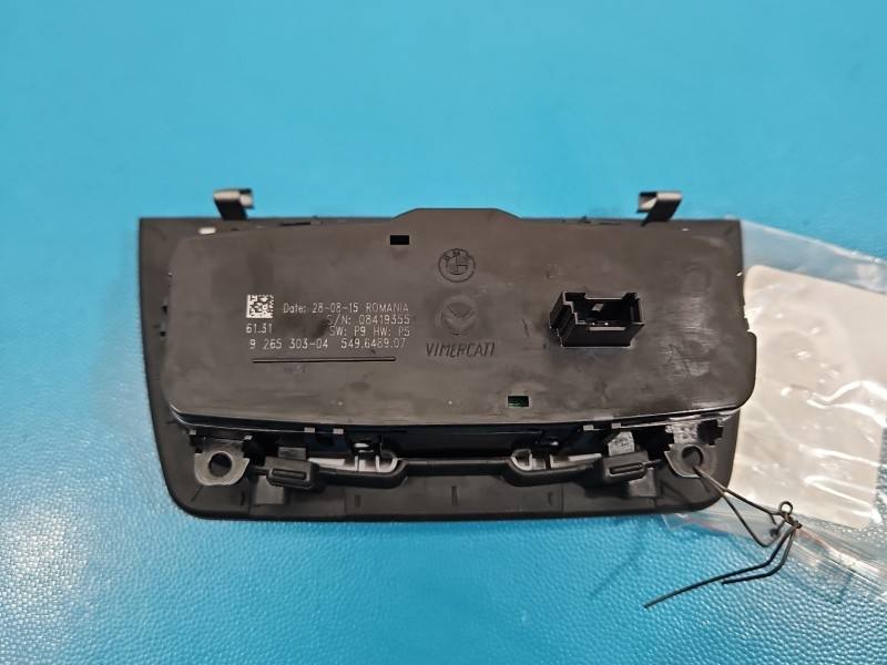 Перемикач кнопка BMW 3 F30 9265303-04 — фото деталі 3