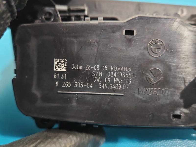 Перемикач кнопка BMW 3 F30 9265303-04 — фото деталі 5