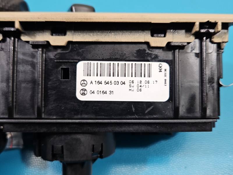 Перемикач кнопка Mercedes ML W164 A1645450304 — фото деталі 5
