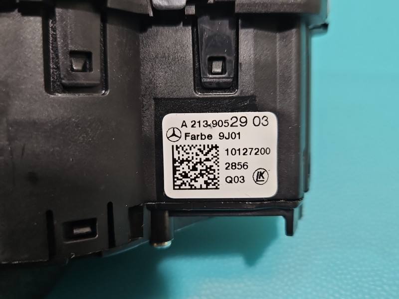Переключатель кнопка Mercedes E W213 A2139052903 — фото детали 7