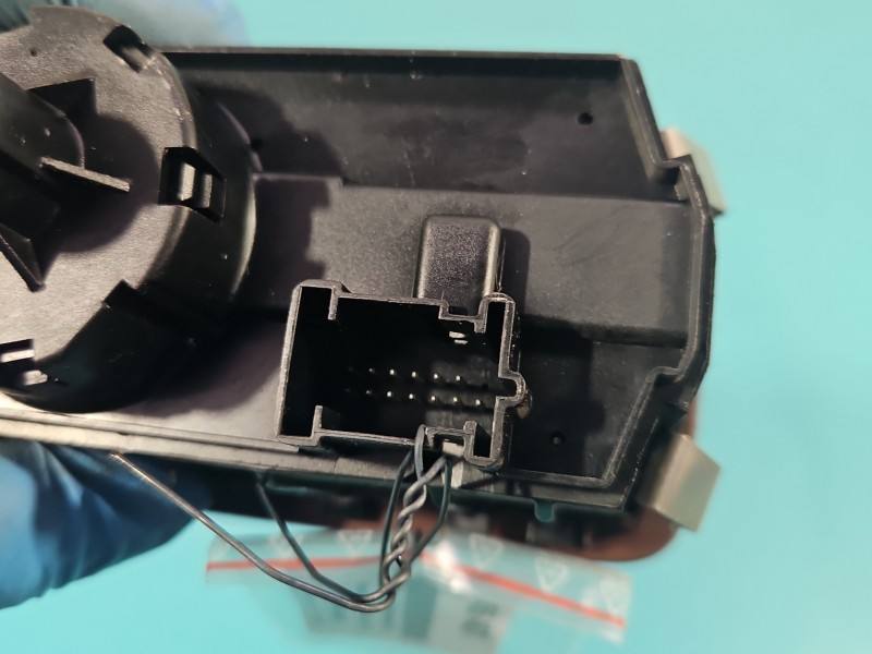 Переключатель кнопка Mercedes CLS C219 A2195450104 — фото детали 5