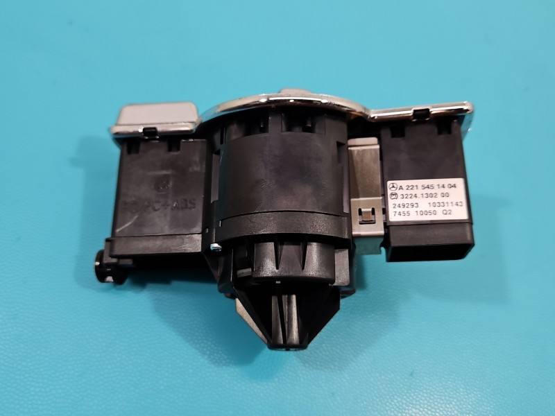 Перемикач кнопка Mercedes S W221 A2215451404 — фото деталі 6