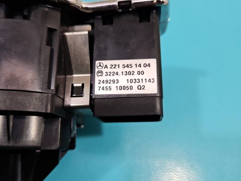 Перемикач кнопка Mercedes S W221 A2215451404 — фото деталі 7