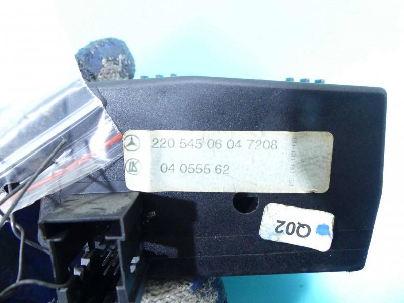 Переключатель кнопка Mercedes S W220 2205450604 — фото детали 6