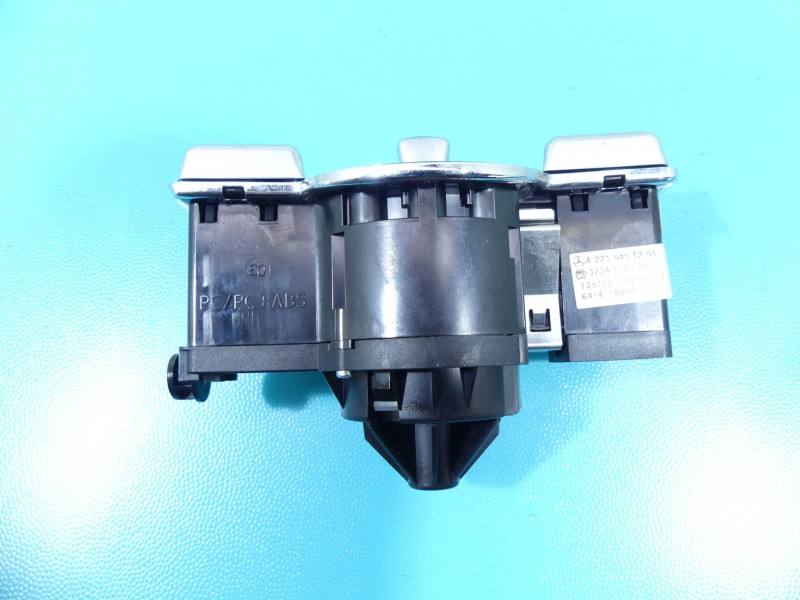Перемикач кнопка Mercedes S W221 A2215451204 — фото деталі 3