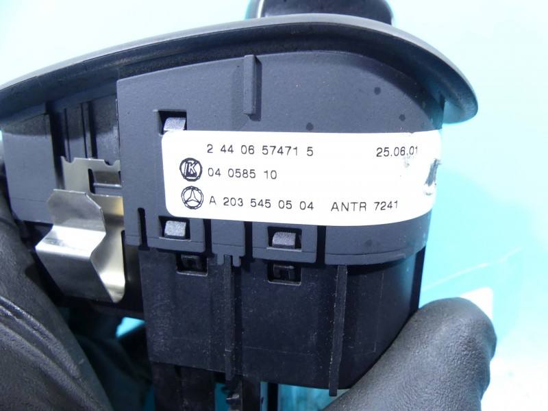 Перемикач кнопка Mercedes C W203 A2035450504 — фото деталі 4