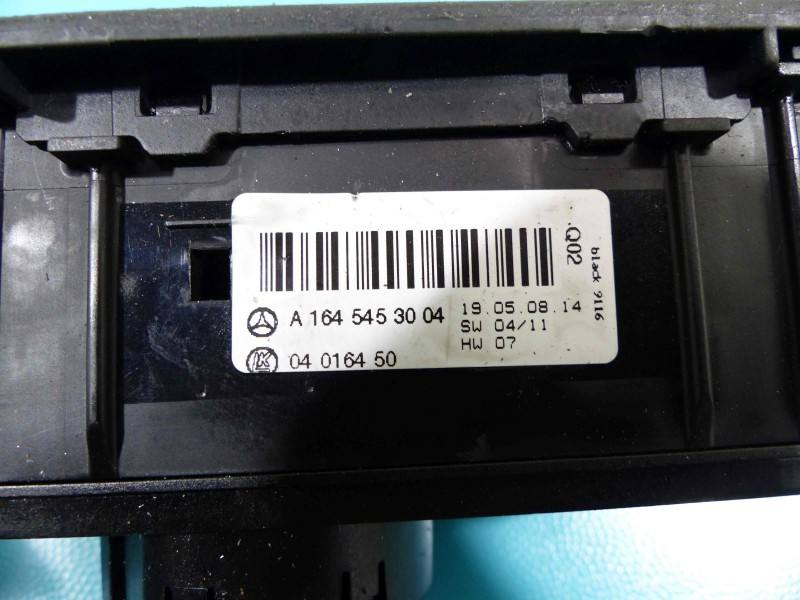 Перемикач кнопка Mercedes GL X164 A1645453004 — фото деталі 4